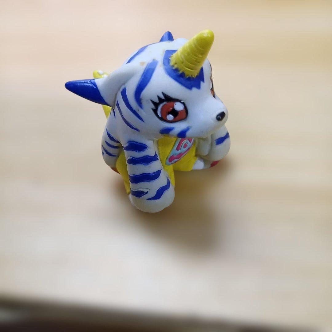 ガブモン フィギュア デジモンアドベンチャー 当時物 青