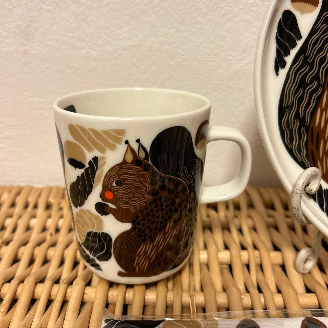 マリメッコ クッレ Kurre マグカップ 20㎝プレート ティータオル 新品