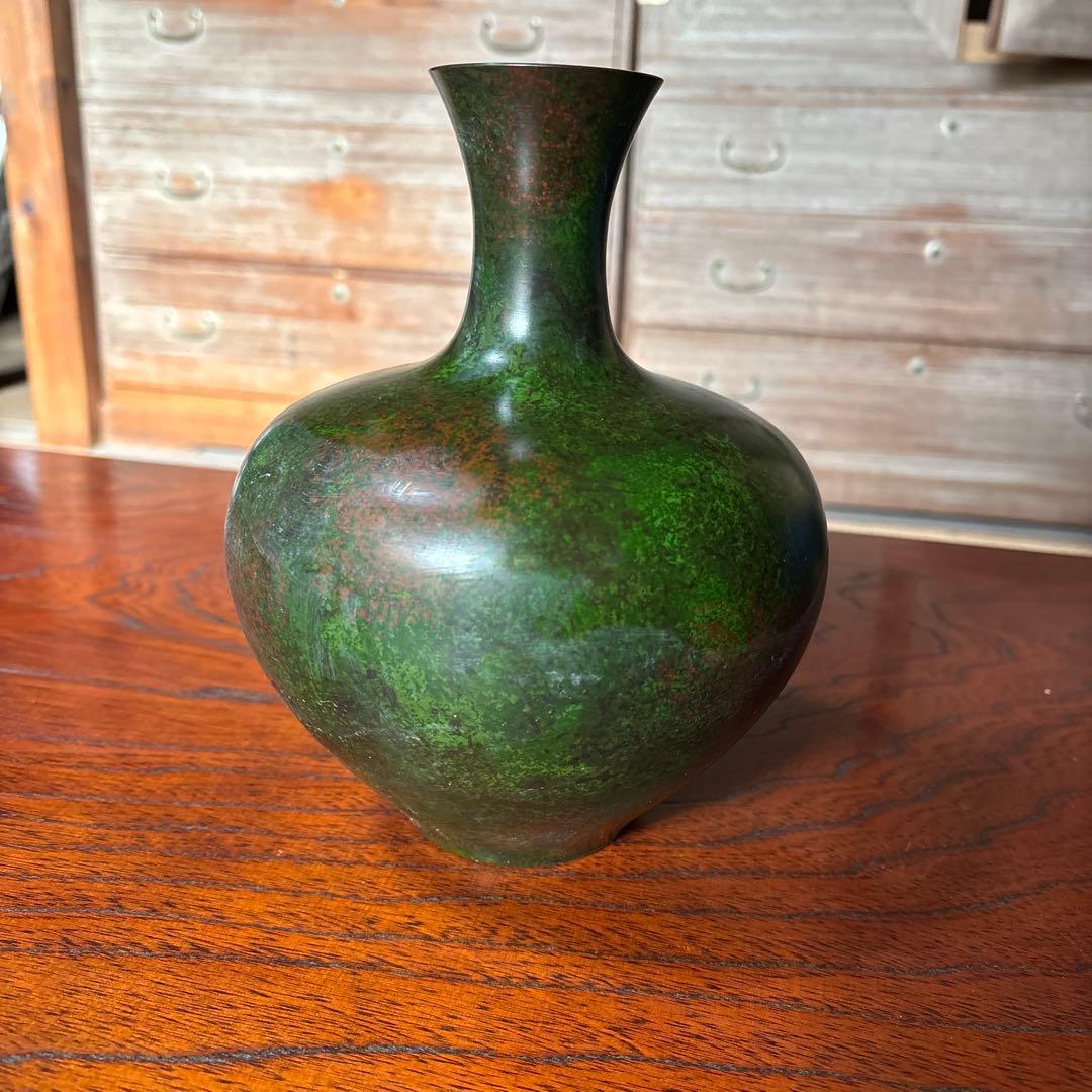 金峰作　花瓶　アンティーク