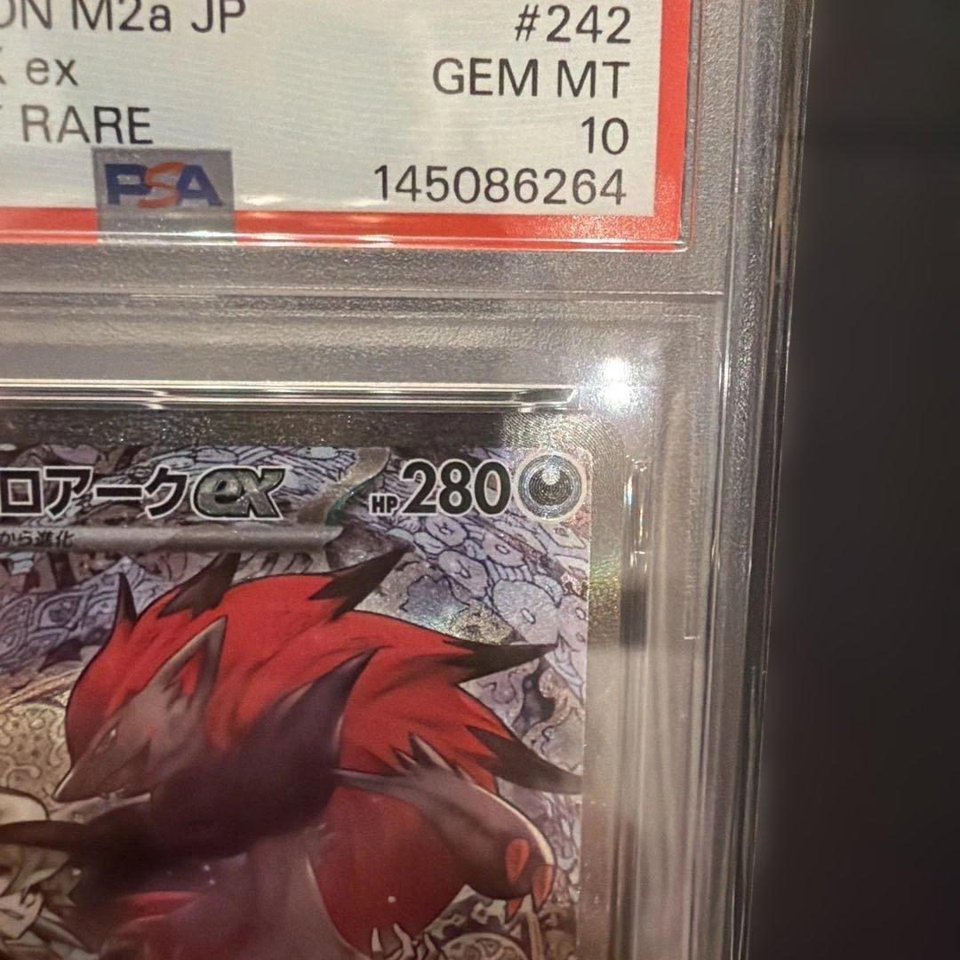 ポケモンカード　Nのゾロアークex SAR 242 PSA10