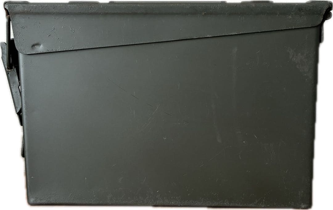 米軍実物 アーモ缶 弾薬箱 7.62MM NATO M80 LC-98C127