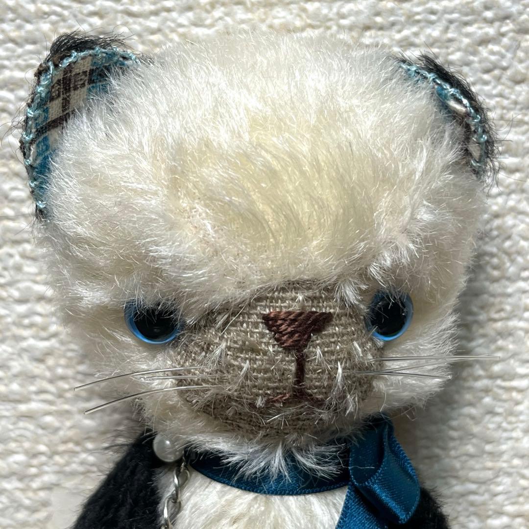 テディベア作家　木村久美子さま ネコ　マスコット　ハンドメイド