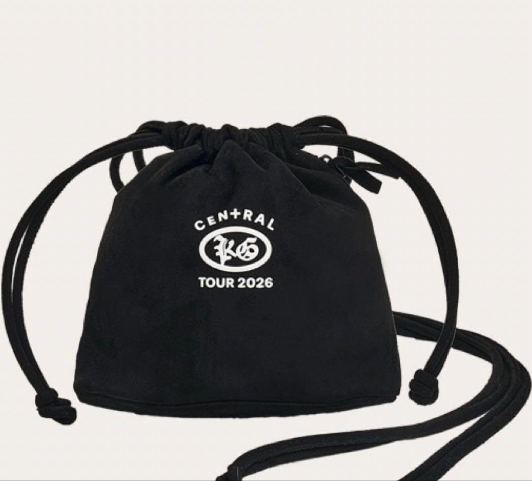 King Gnu CEN+RAL KINCHAKU POUCH 黒