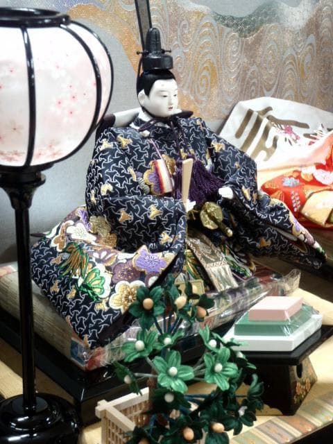 値下げ！新品！売切り♪♪●激安！70巾 ひな人形 親王飾り 収納飾り お雛様●２