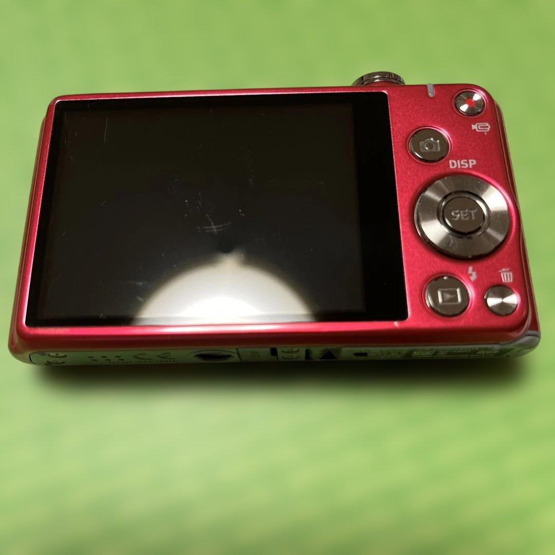 CASIO EXILIM レッド コンパクトデジタルカメラ