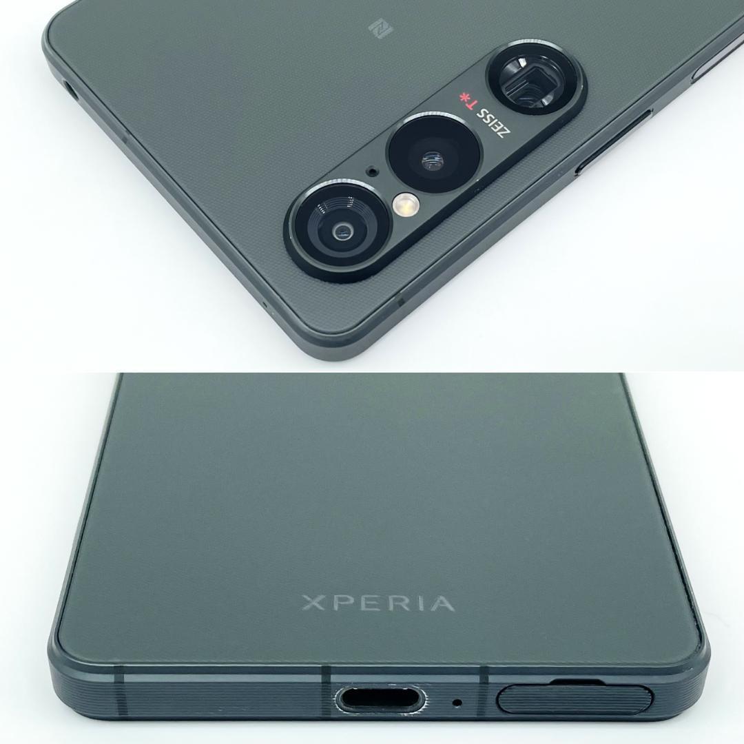 即配【美品】Xperia 1 Ⅵ 256GB XQ-EC44 カーキグリーン ★