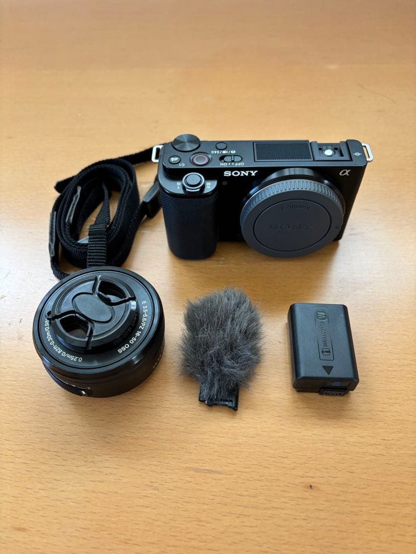 【panda5656様用】VLOGCAM ZV-E10 ブラック レンズ付