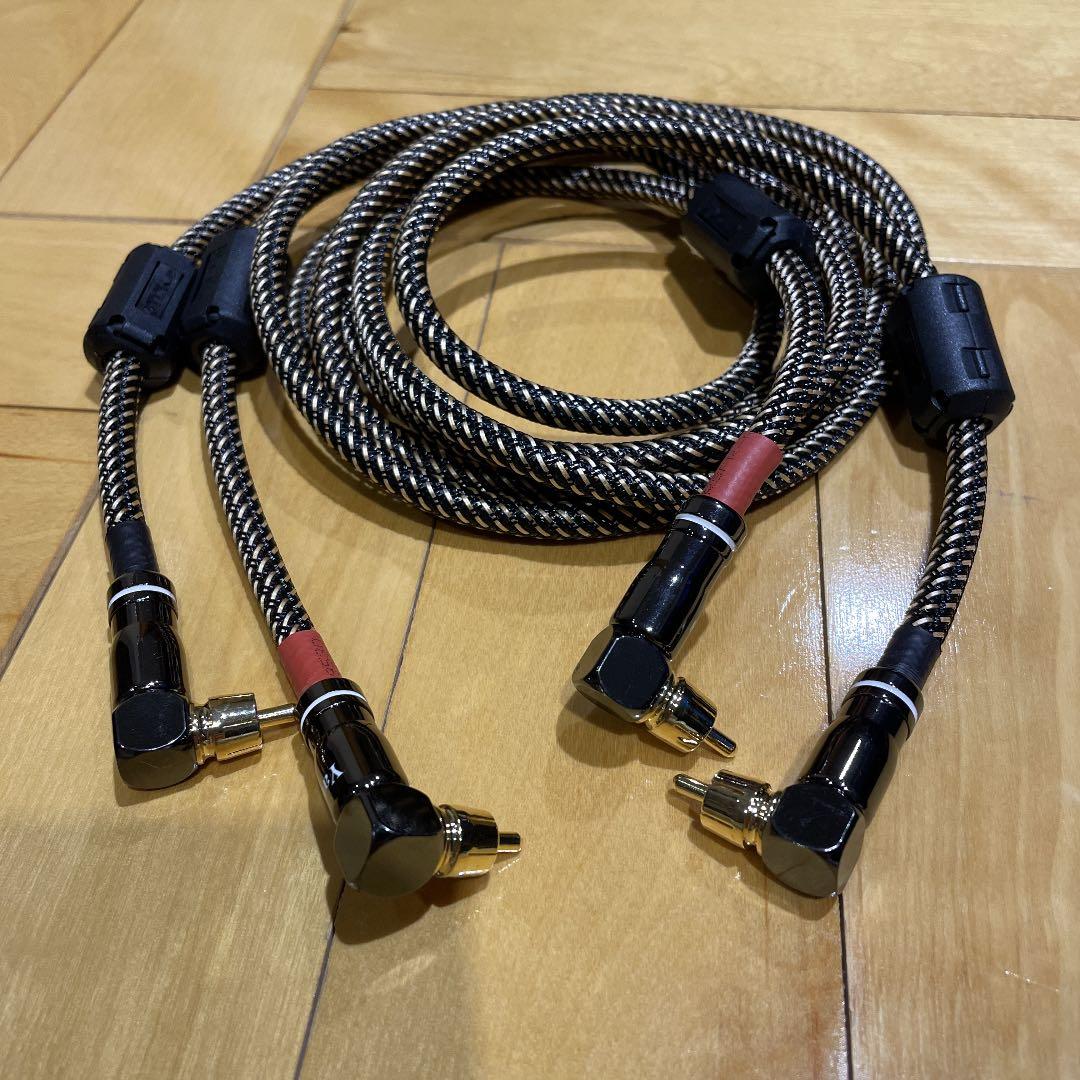 ②オーディオRCAケーブル1.5m超美音、音圧