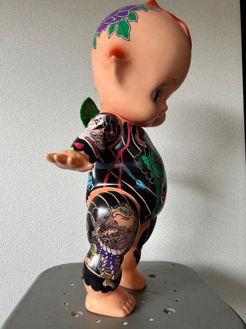 刺青キューピー　入れ墨キューピー　ソフビ