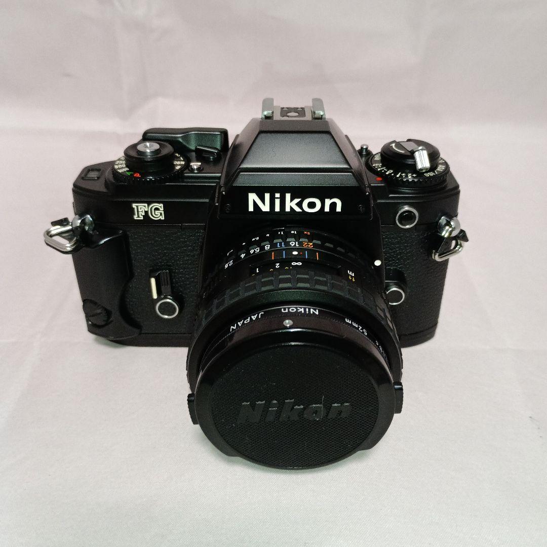 ニコン FG　レンズ 35mm F2.5 付き