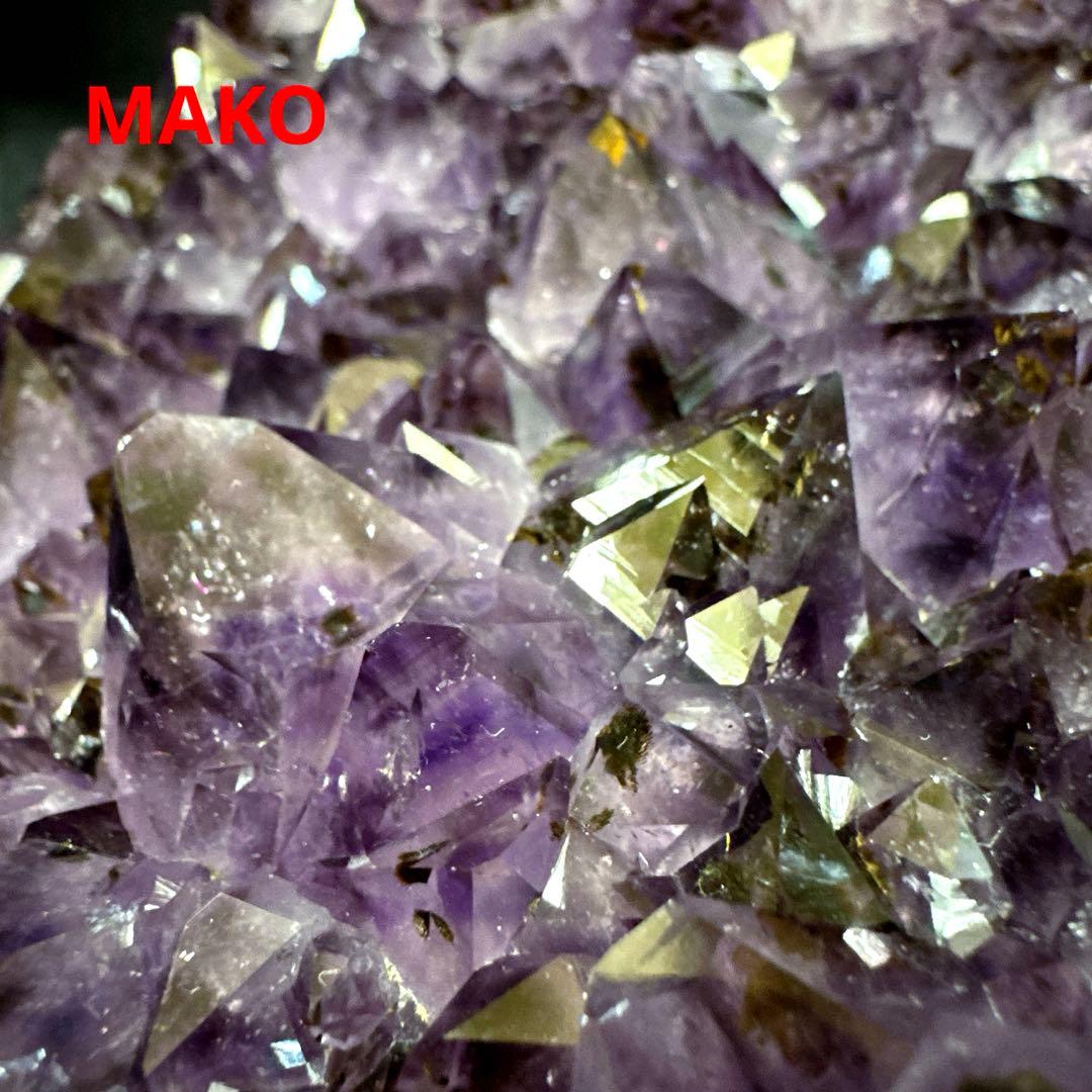 M1631☆アメジストクラスター7.4Kg☆天然石　原石☆N50209