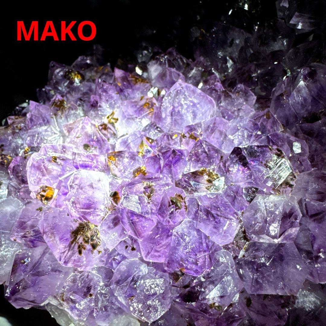 M1631☆アメジストクラスター7.4Kg☆天然石　原石☆N50209