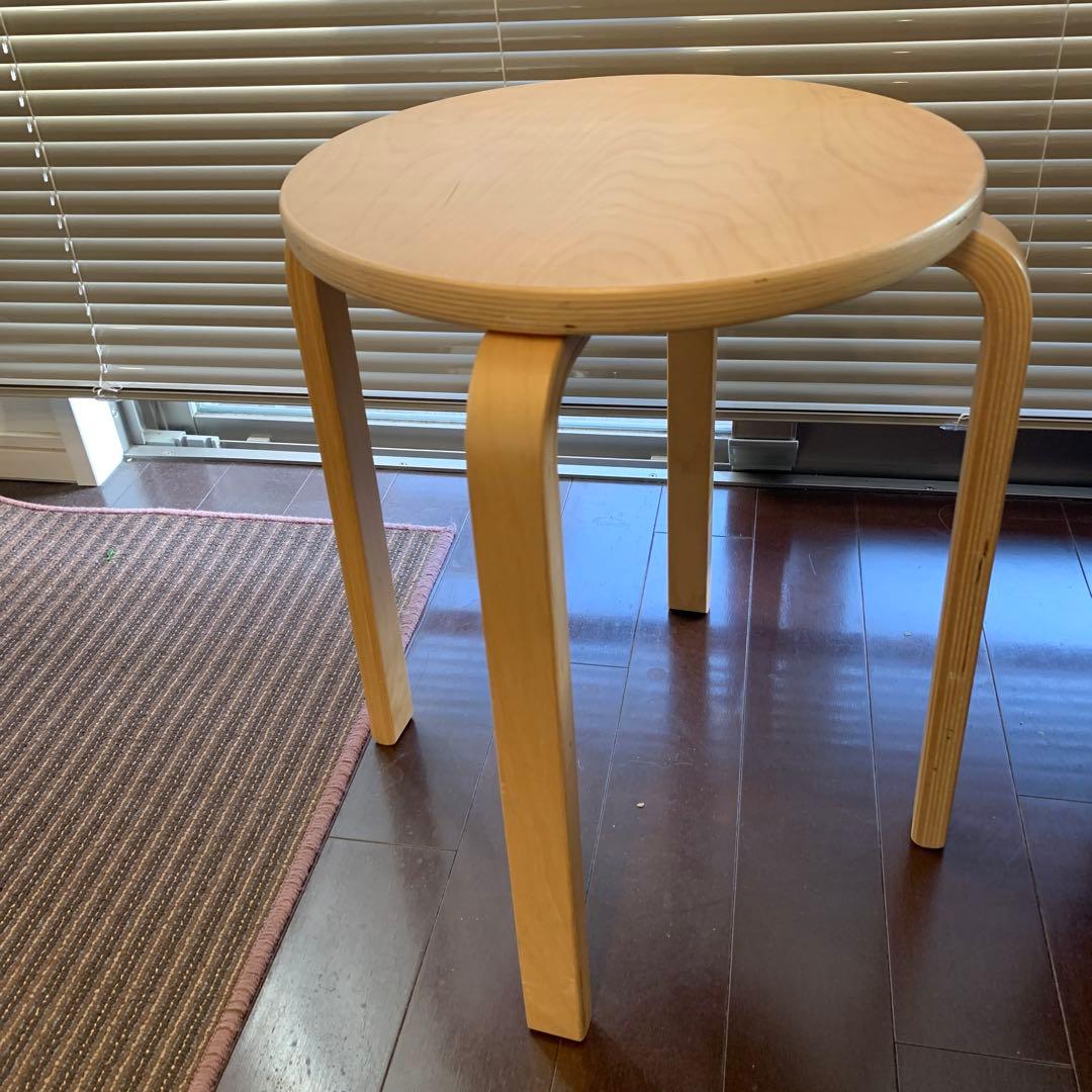 【ヴィンテージIKEA】フロスタスツール　アアルトスタイル
