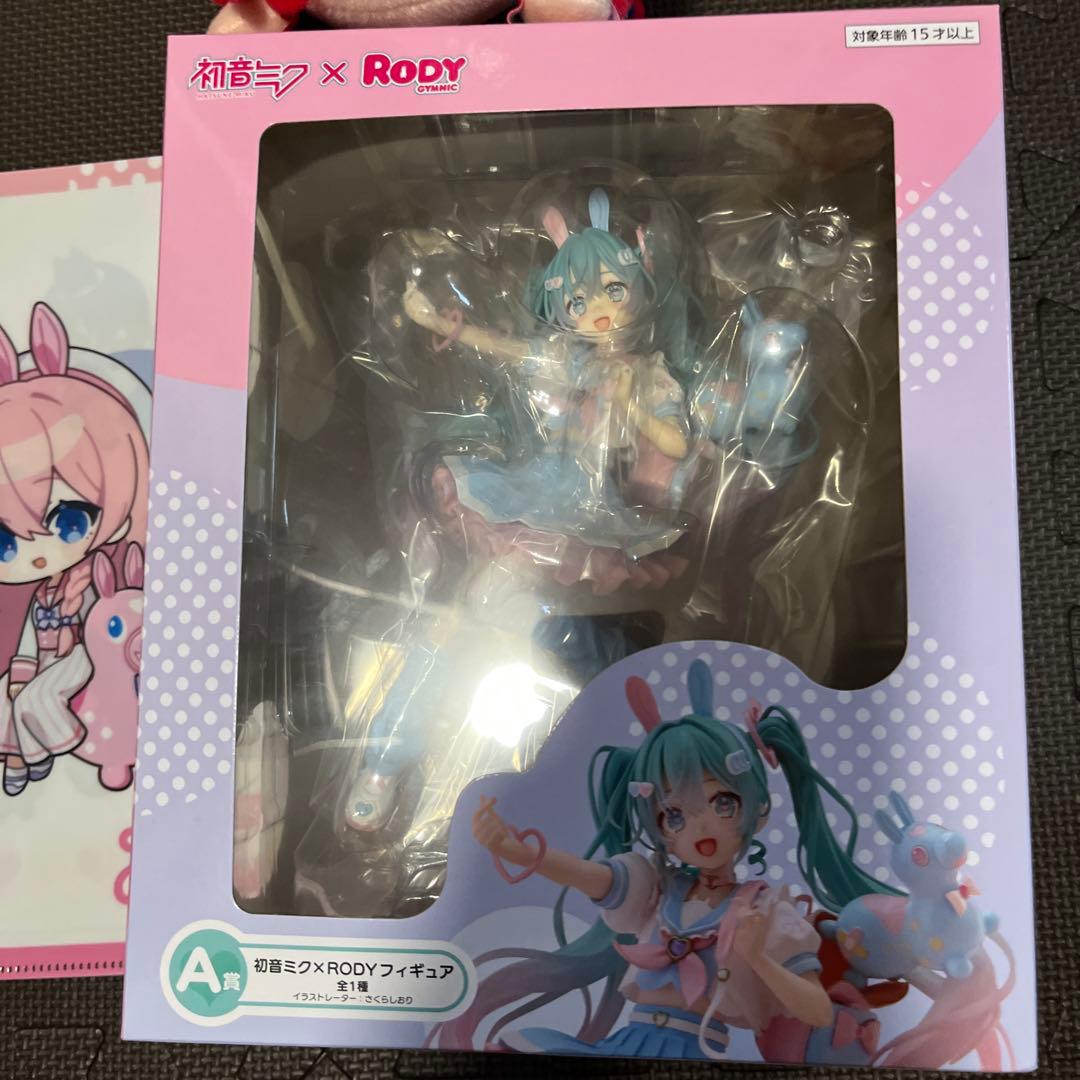 初音ミク 重音テト フィギュア ぬいぐるみ 一番くじ プライス品