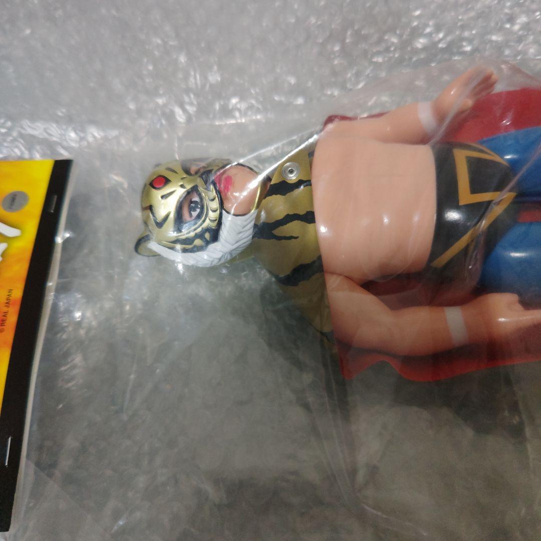 ソフビファイティングシリーズ　タイガーマスク　ゴールド版　プロレス　未開封