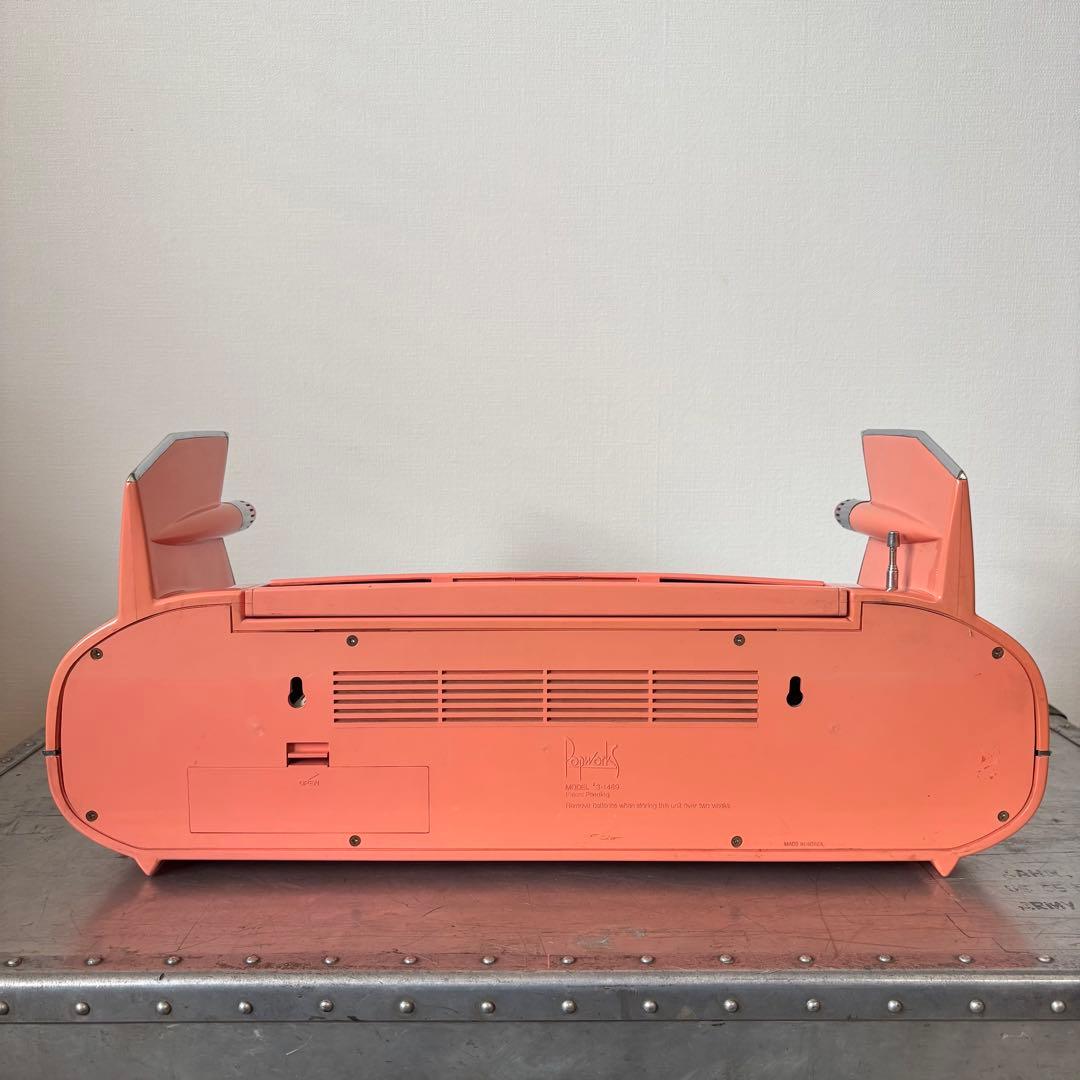 希少 Cadillac キャデラック59年式 ラジカセPOPWORKS ピンク