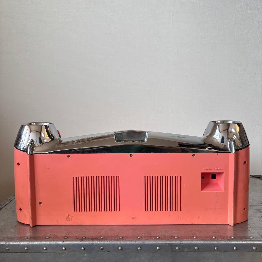 希少 Cadillac キャデラック59年式 ラジカセPOPWORKS ピンク