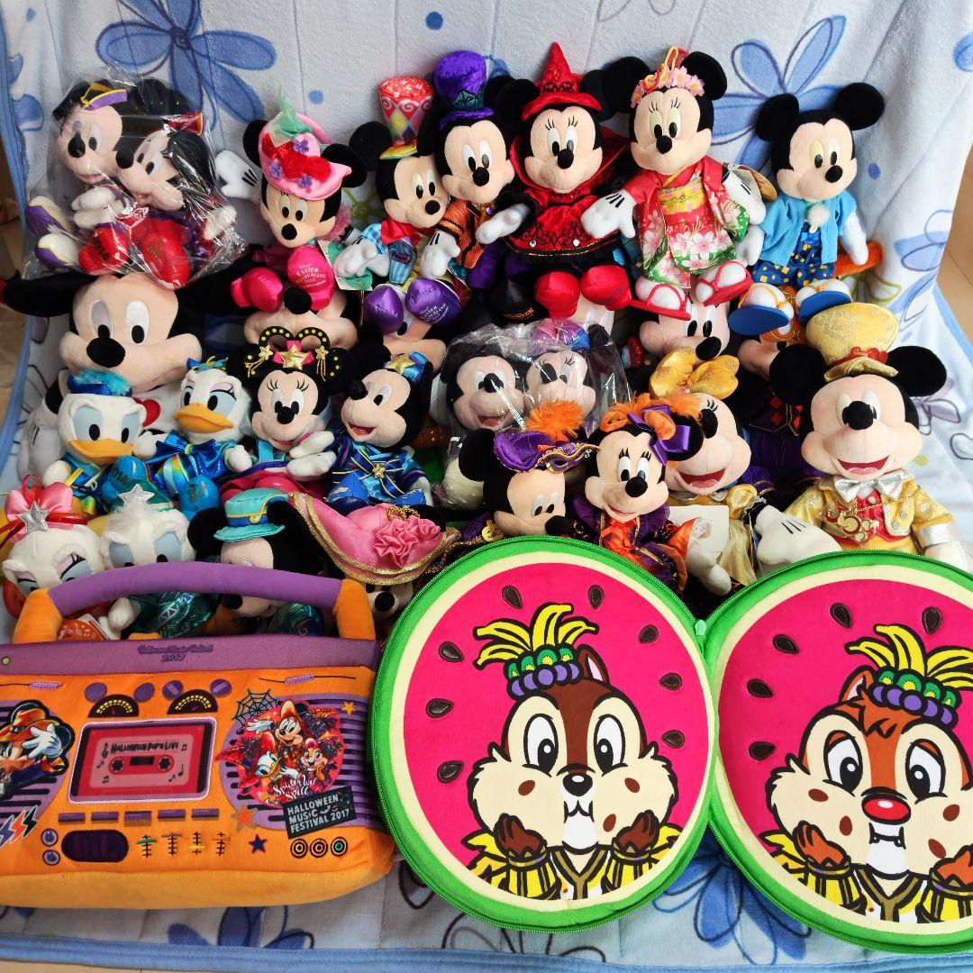 ディズニー リゾート ぬいぐるみ クッション まとめ売り