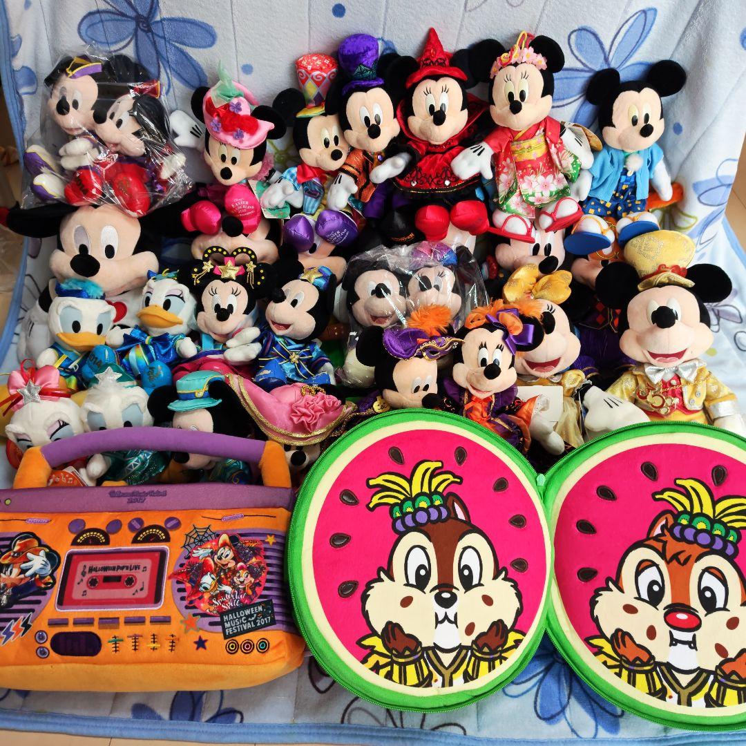 ディズニー リゾート ぬいぐるみ クッション まとめ売り