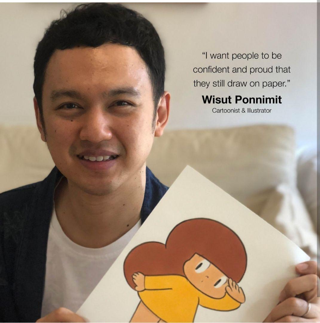 Wisut Ponnimit リトグラフ