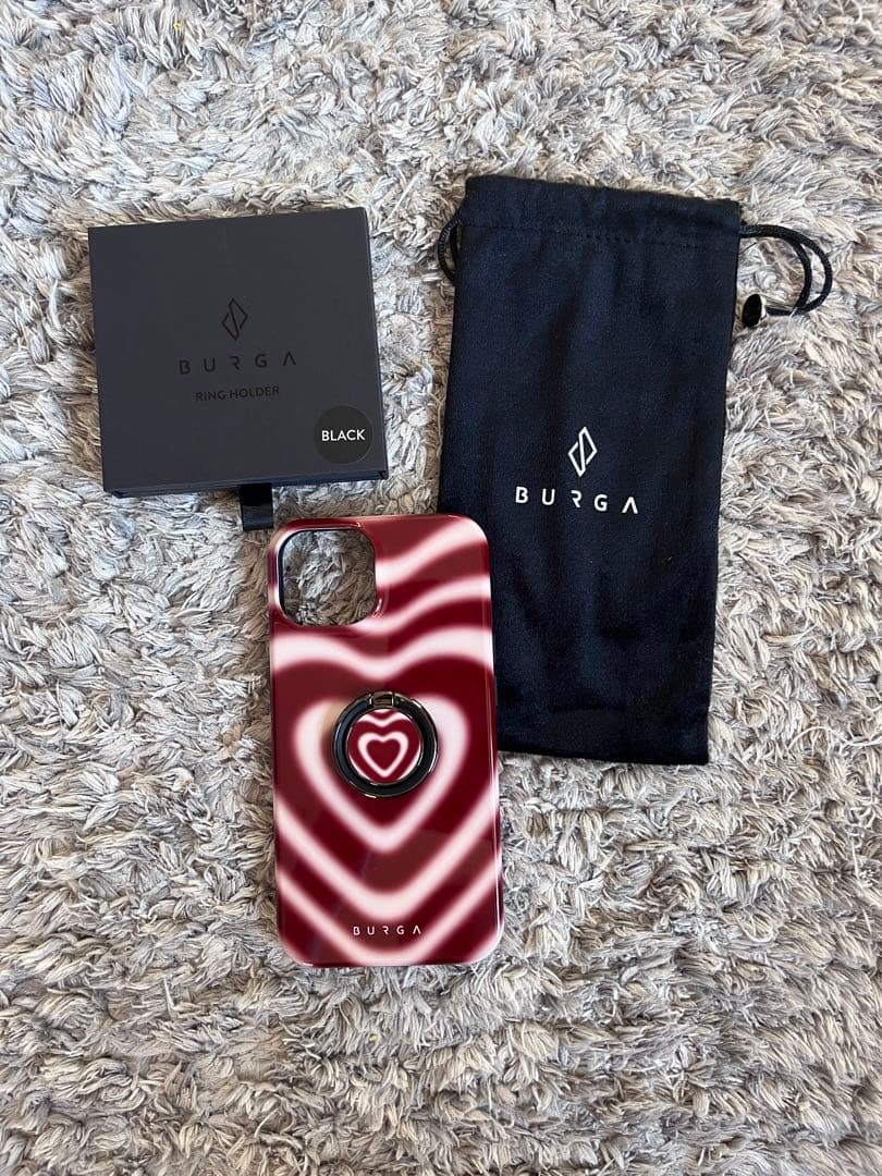 BURGA iPhone13 ケース リングホルダー Sweet Affair