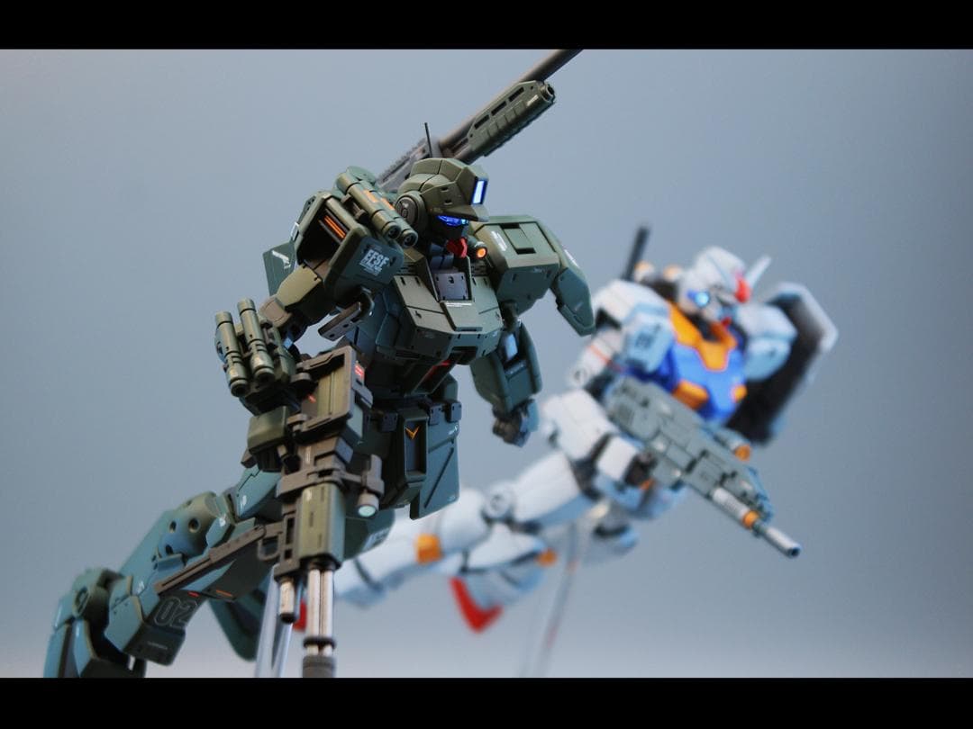 HG 1/144 ジースパルタン（シェリー・アリスン機） 改修・完成品