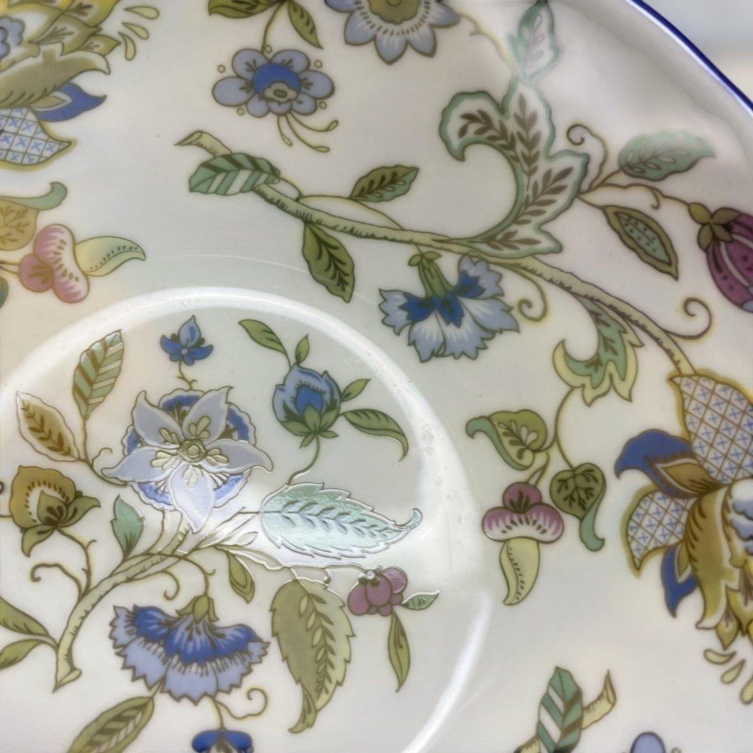 ミントン 13cm ボウル 3個 ハドンホール ブルー 浅鉢