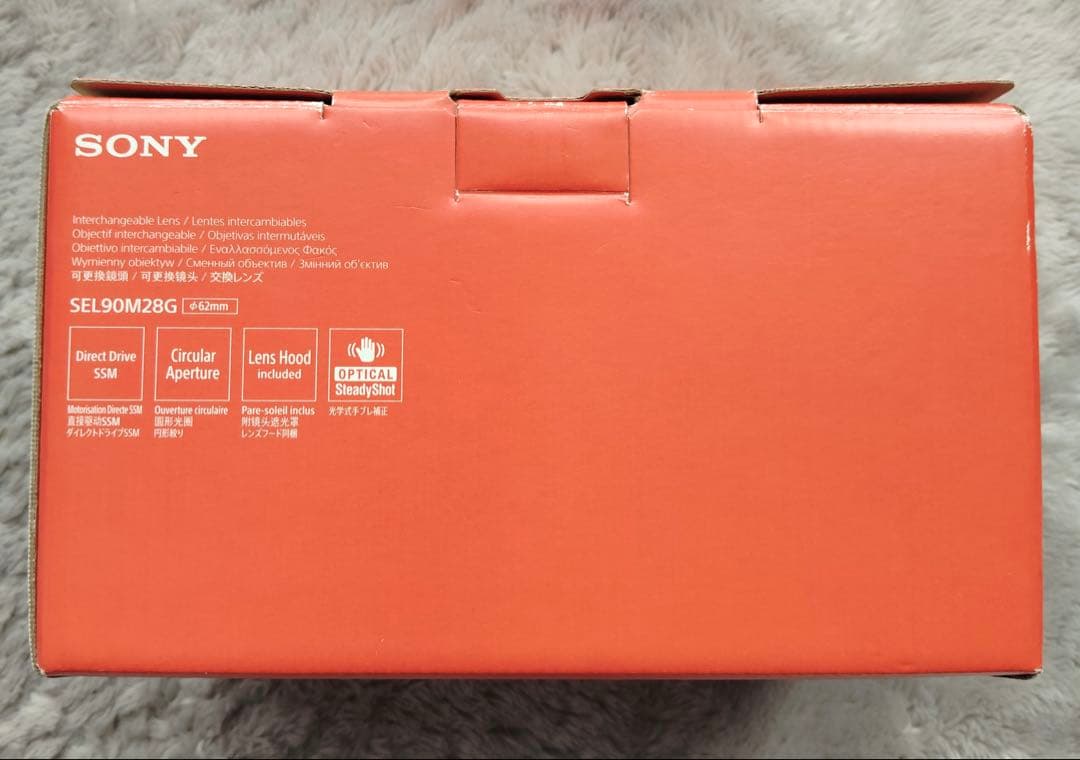 美品★SONY FE 90mm F2.8 Macro G OSS Eマウント