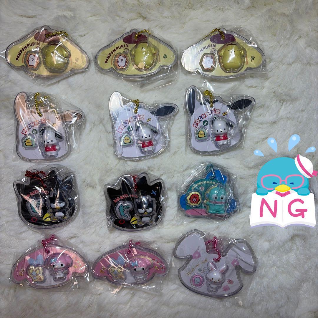 サンリオキャラクターズ パッケージチャーム&チョコボーロ