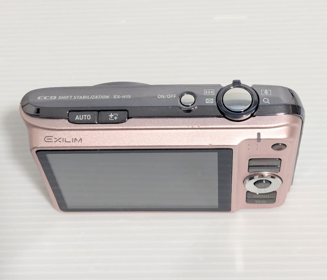 美品　CASIO　カシオ　 EXILIM EX-H15 エクシリム　ピンク