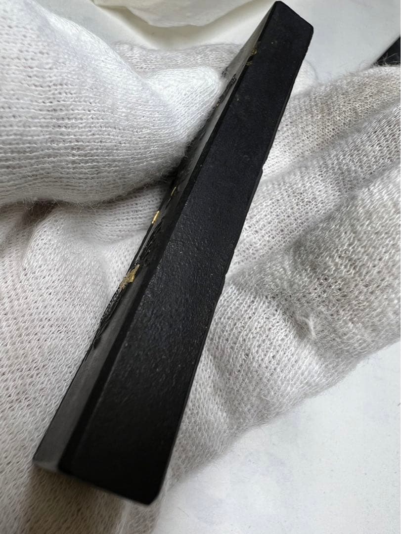 老舗高級金振銘墨　鶴と亀縁起墨！ 松煙亀15油煙鶴20g