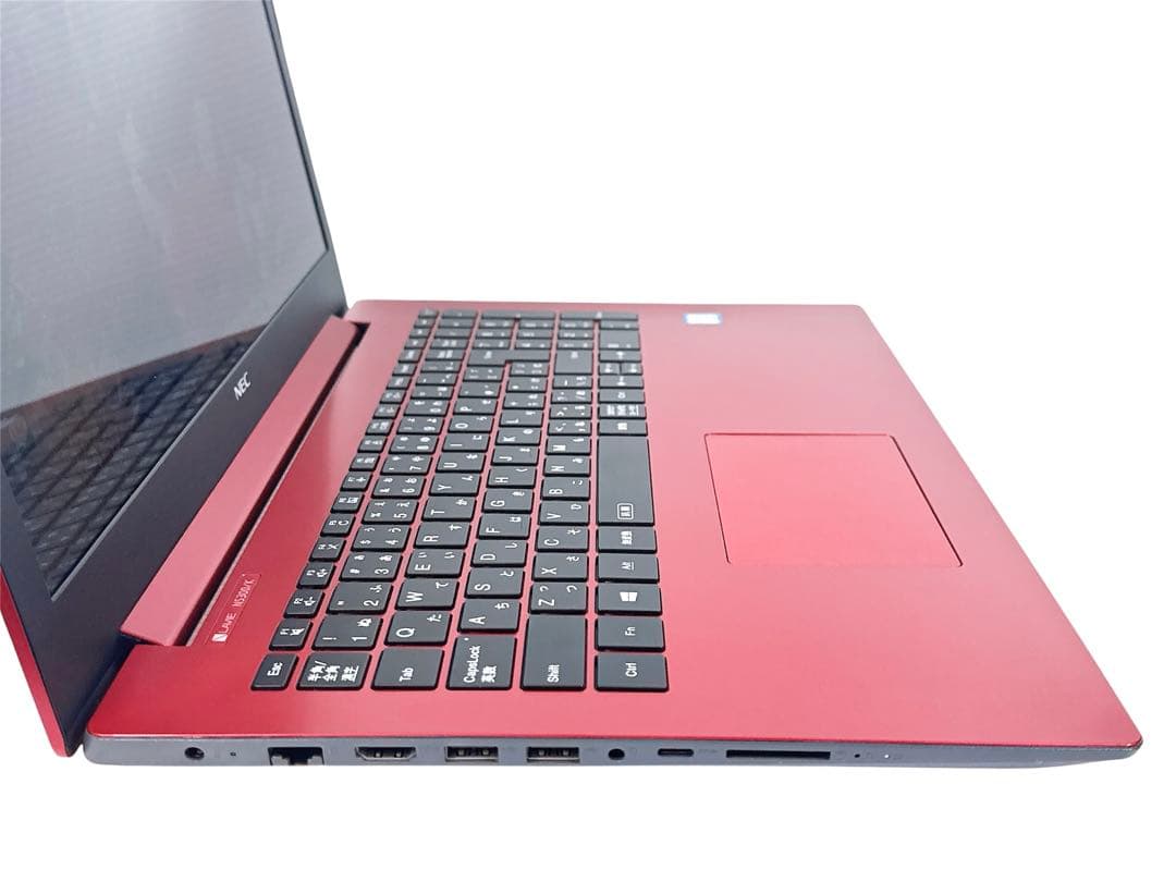 ✴️美品✴️すぐ使える✴️爆速SSD 256GB✴️メモリ8GB増設✴️Webカメラ 赤✴️