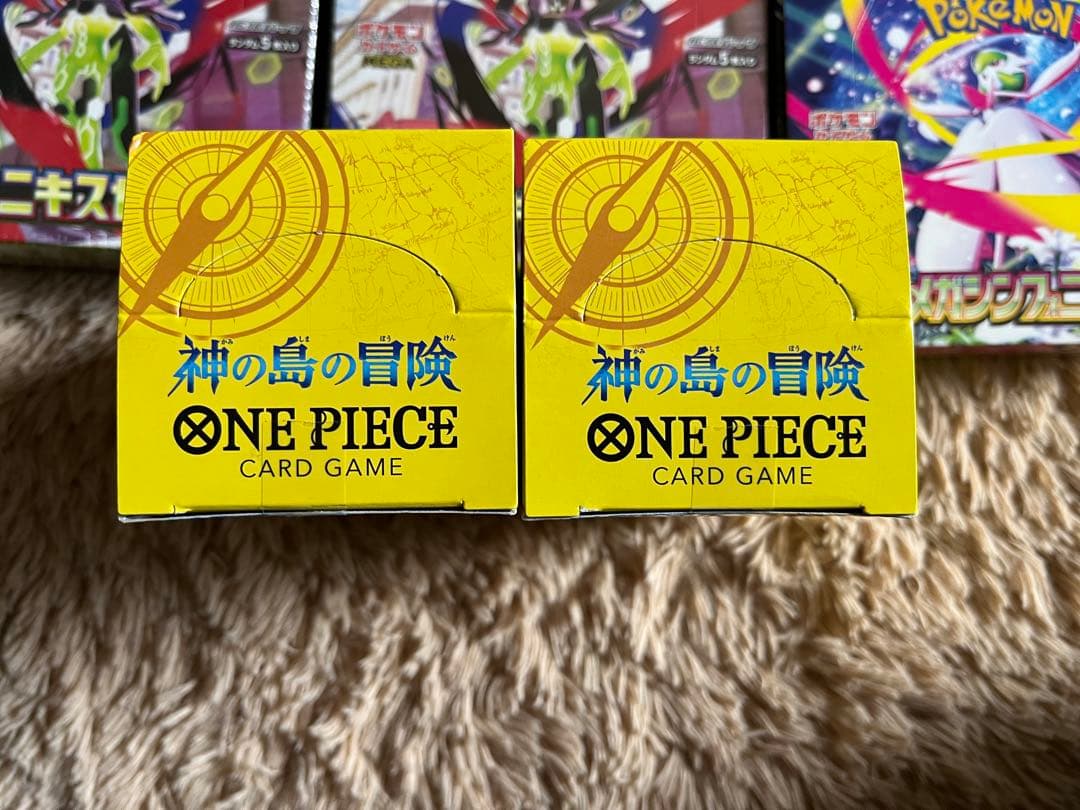 ポケモンカードゲーム　ワンピースカードゲーム　まとめ売り　7box