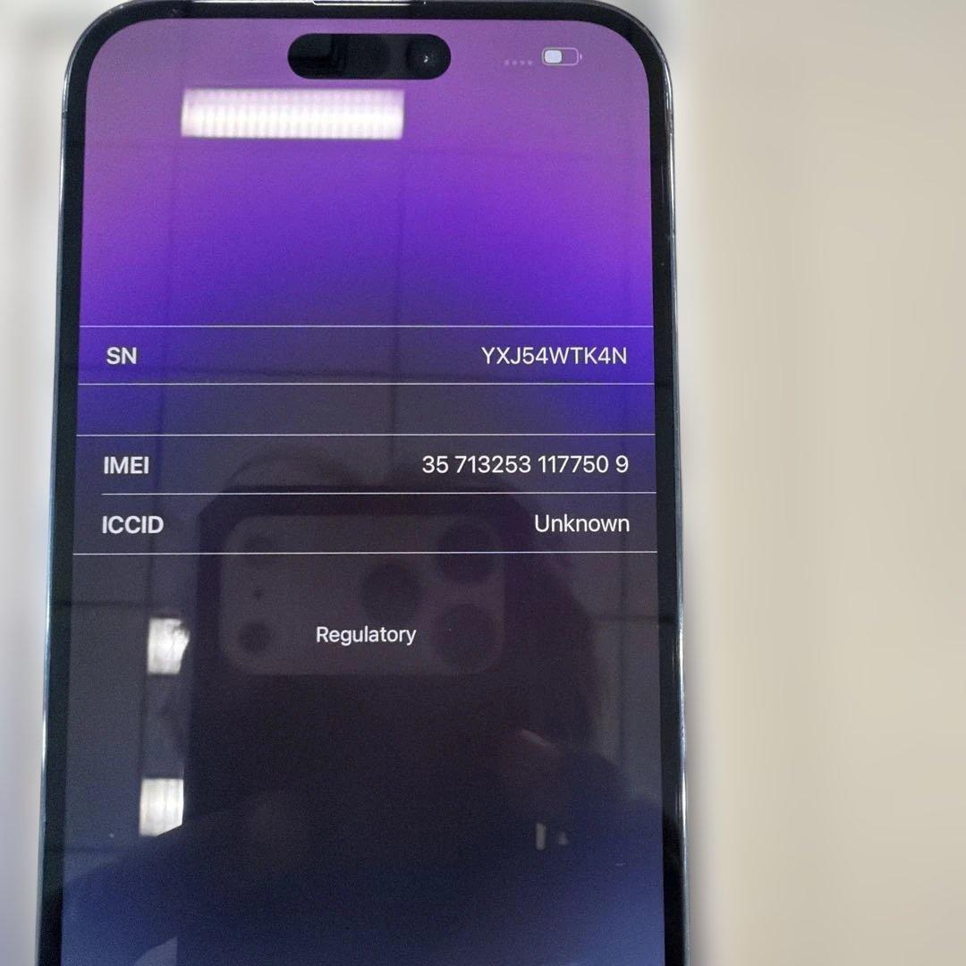 iPhone 14 Pro Max 1TB ディープパープル