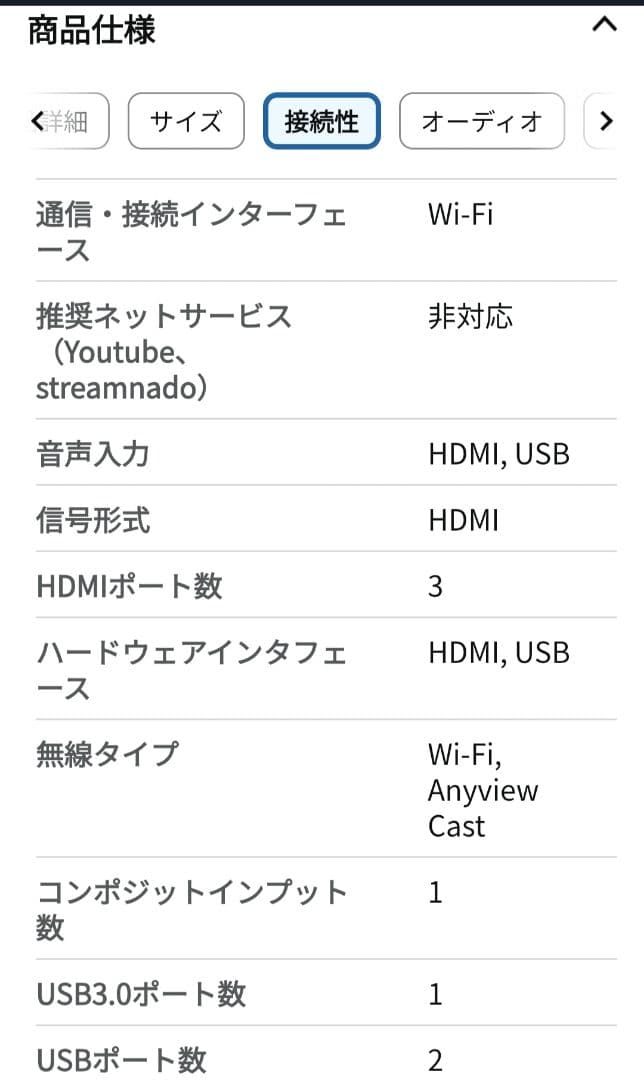 ハイセンス Hisense 50V型 4K対応液晶テレビ
