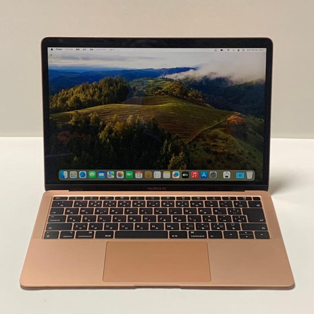 【美品】MacBook Air2018 充放電40回ローズゴールド パソコンPC