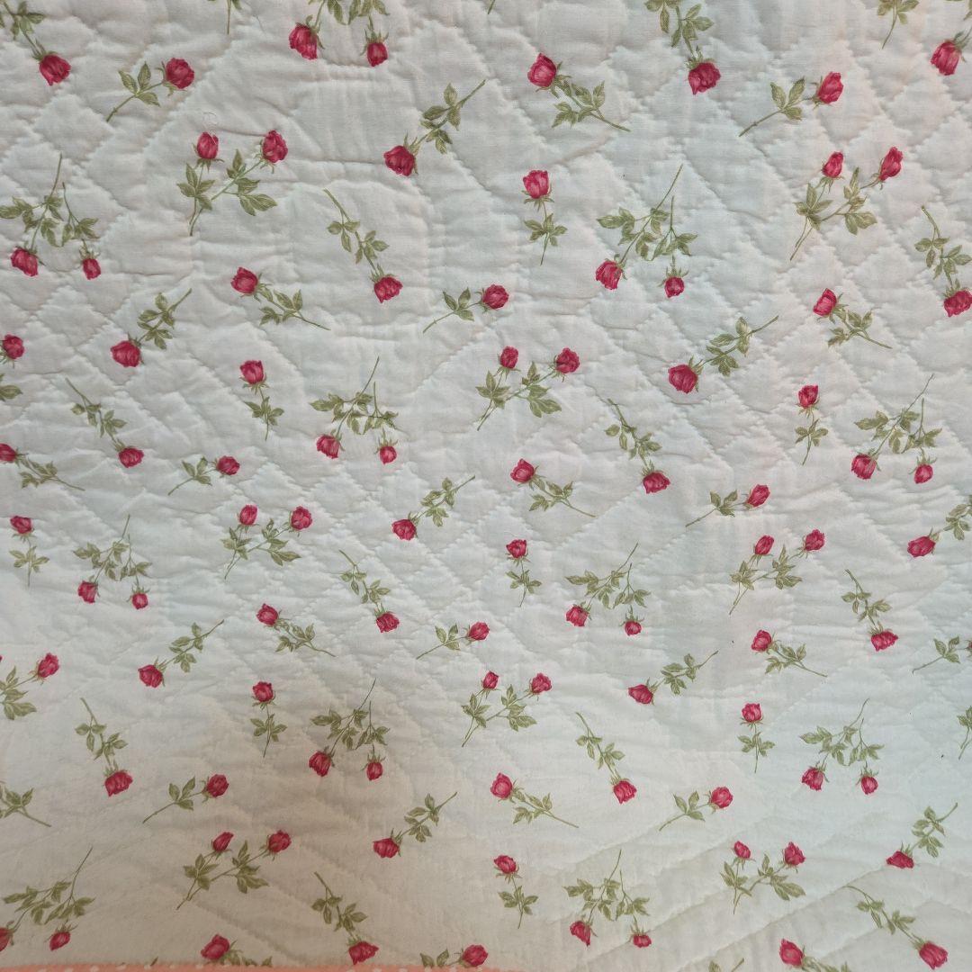 ❣️パッチワーク　キルト　薔薇柄　英字　水玉　リバーシブル