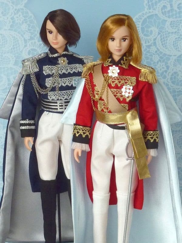 宝塚歌劇 男役衣装風 『アンドレ紺色軍服』③