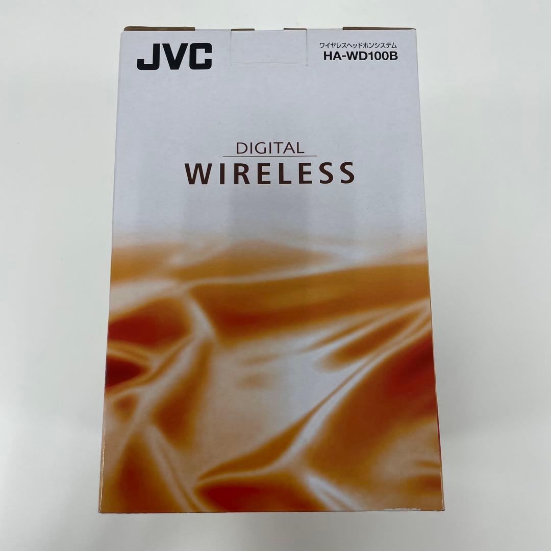 未使用品 JVCケンウッド ワイヤレスヘッドホン HA-WD100B ブラック