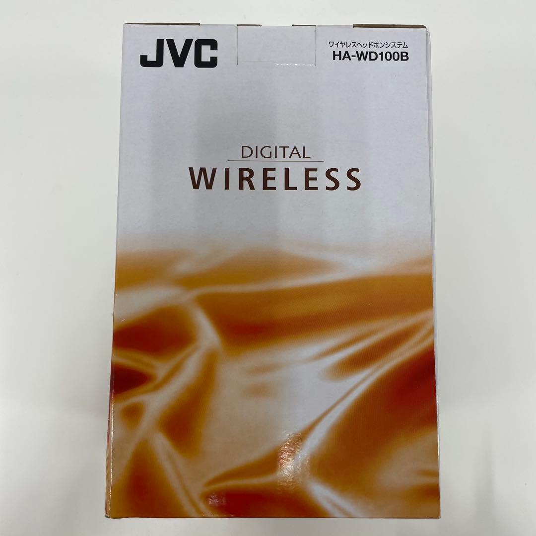 未使用品 JVCケンウッド ワイヤレスヘッドホン HA-WD100B ブラック