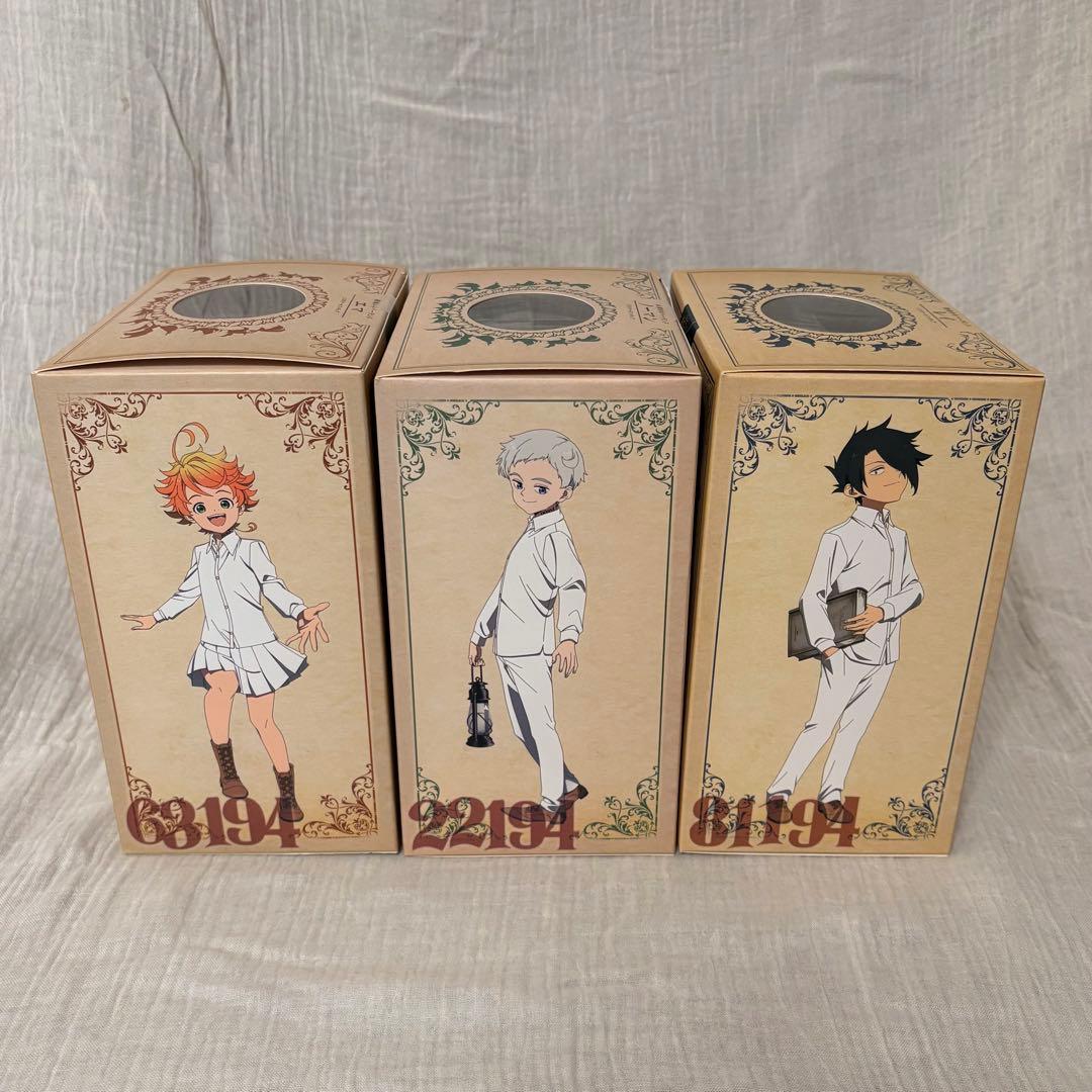 約束のネバーランド 1/8スケールフィギュア 3点セット