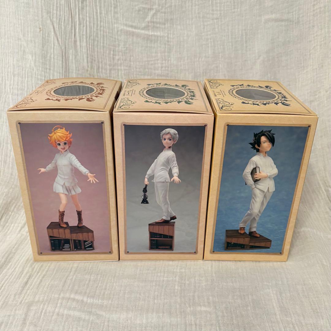 約束のネバーランド 1/8スケールフィギュア 3点セット