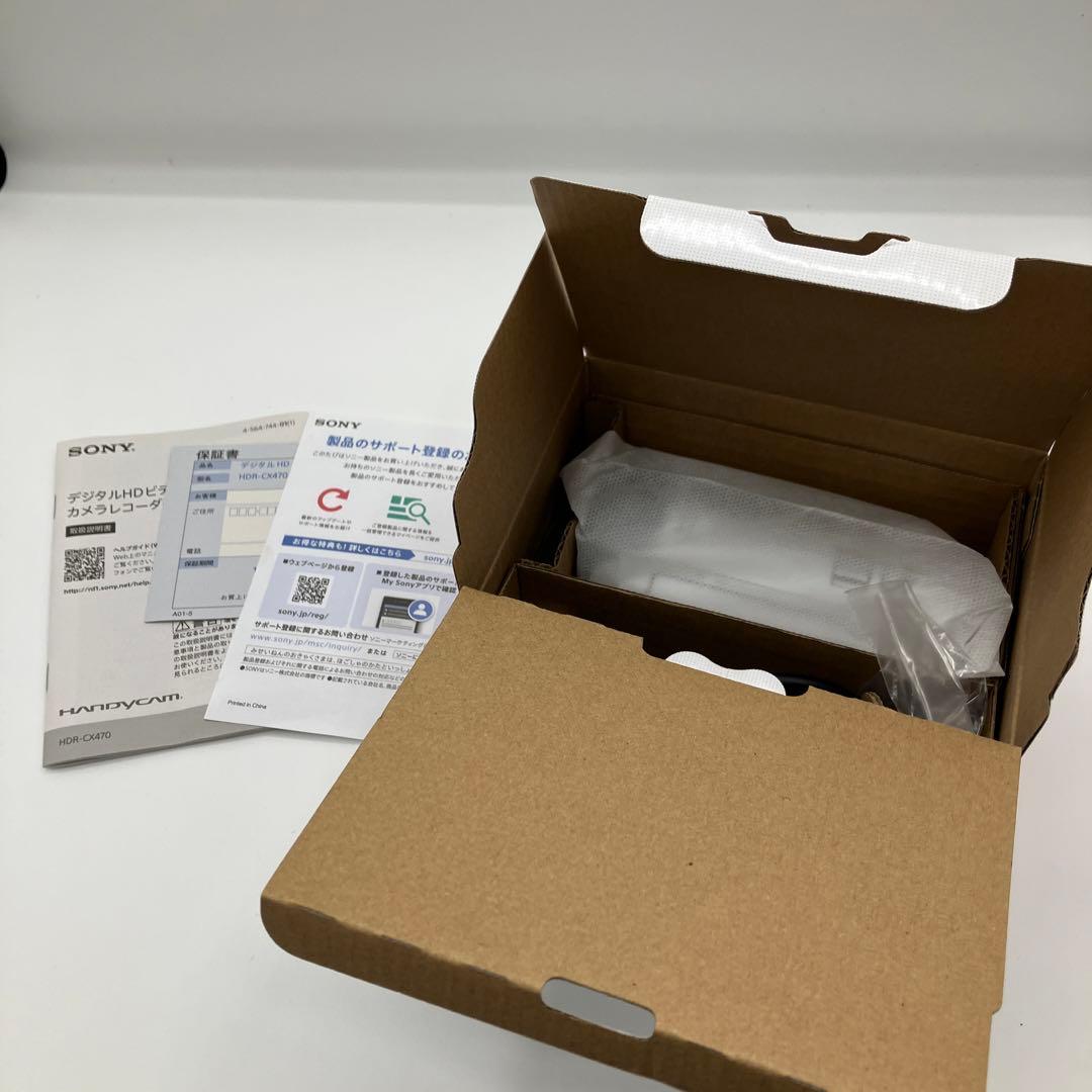未使用展示品　SONY HDR-CX470 ビデオカメラ