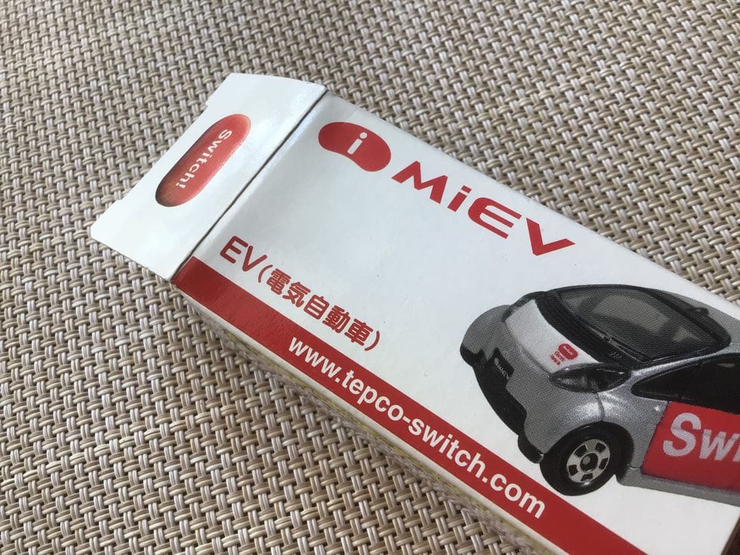 非売品トミカ　三菱i MiEV 東京電力
