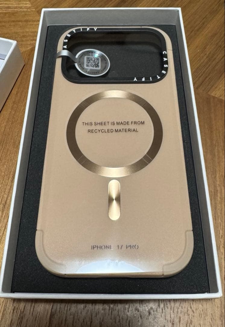 CASETiFY フォース iPhone 17 Pro ケース トープ ベージュ