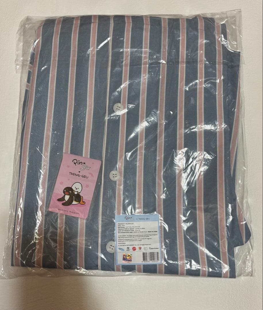 少女時代 テヨン PINGU × TAENGGEU ポップアップ パジャマ