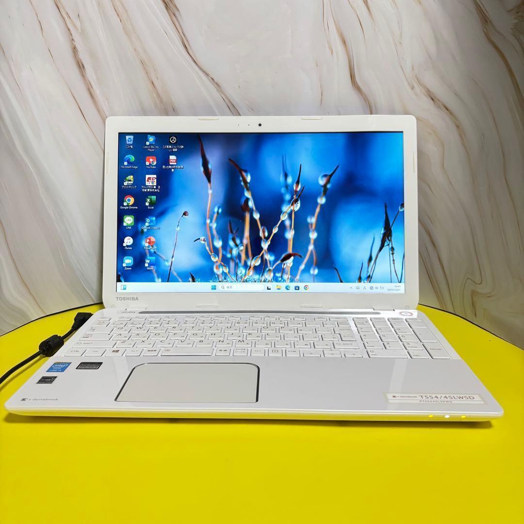 【美品】オフィス付★東芝ノートPC★新品SSD＆Corei5＆メモリ8GB