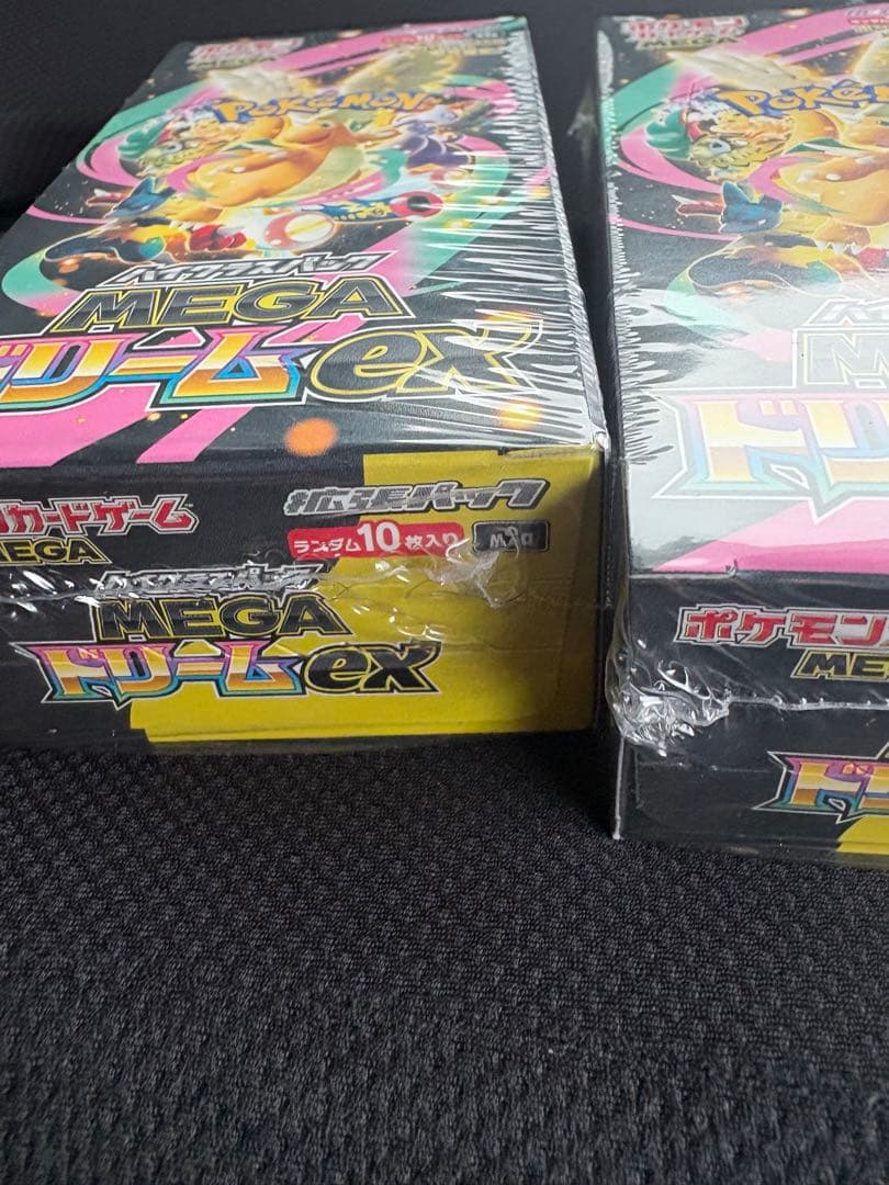ポケモンカードゲーム MEGA ドリームEX 新品未開封シュリンク付きbox2箱
