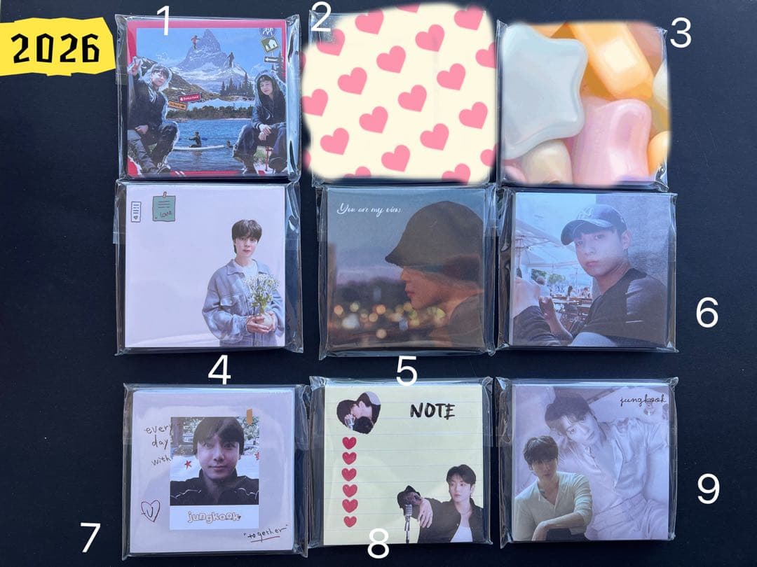 BTS メモ帳　メモ