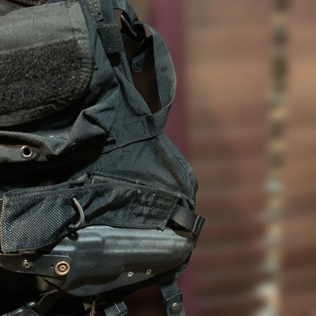 米軍放出US NAVY 海上警備　ロンドン　ブリッジ　フローテーションベスト中古